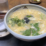 更科 - 　　　　　玉子どしうどん