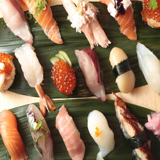 【定番寿司メニュー】定番お寿司が多種多彩♪