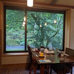 小瀬温泉ホテル - 食堂からの景色