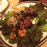 タゴール - タンドリープラウン、ラムケバブ、マイルドタンドリーチキン、イラニーケバブ