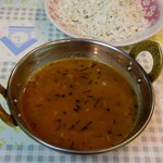 ネパール居酒屋　味家 - （'13/3） ダルとチウラ