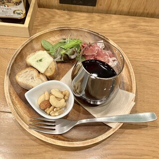 カフェカルディーノ+wine_1