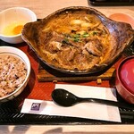 大戸屋ごはん処 - 国産牛のすき鍋定食