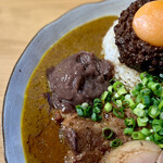 吉田カレー  - 大納言小豆バター ハーフ