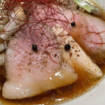 饗 くろ喜 - シキンボウ、肩ロース、鶏胸肉と3種のチャーシュー