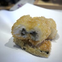 日本料理 TOBIUME - ◆豊「カツレツ」・・これも「鱧」と当てちゃいました｡♪