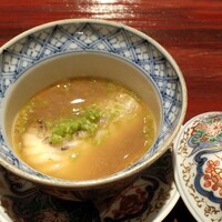 割烹 隆 - 甲殻類、お魚のみのお出汁 ヒラスズキ