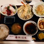 Sushino Touriyuu - 晩定食①