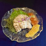 Sushi Koubou Nagamasa - 兵庫県産 活〆ハモ焼き霜