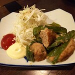 金町製麺 - ピーマンの肉詰め