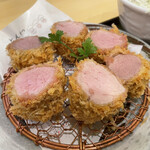 とんかつ中村 - 林SPFポーク ヒレとんかつ定食