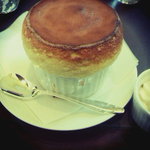 青山限定ホットスフレ