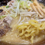 白樺山荘 - 味噌ラーメン