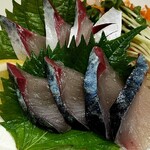 とんちゃん - ヒムカ本鯖刺身。