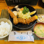 Katsu Zen - 「K定食 No.1 ヒレカツ90g、エビ様小付」1,750円税込み♫