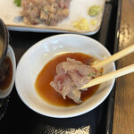 わ楽 - トビウオのなめろう  