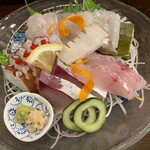 かもめ食堂 - 刺し身の盛合せ