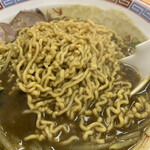 味の大王 - 超縮れ麺、麺の端っこに注目！