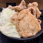 伝説のすた丼屋 - 鬼盛りすたみな豚揚げ丼