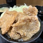 伝説のすた丼屋 - 鬼盛りすたみな豚揚げ丼