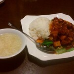 中国料理 牡丹飯店 - スープ付き