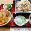 Kisoba Tomoe - かつ丼セット（本日のランチ）