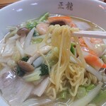 正龍 - めーん。〆のラーメンとして僕のオススメです(//∇//)