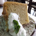そばの丘 - そばシフォンケーキ