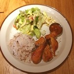 カスターニエ　軽井沢ローストチキン - チキンプレートランチ