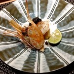 名駅 鮨 Sublime - ぼたんエビ