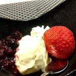 名駅 鮨 Sublime - ピスタチオアイス