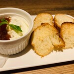 Fig compote and delicious mascarpone