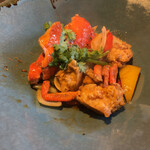 施家菜 - マングローブ蟹の豆豉炒め