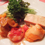 ブラッスリー・グー - おまかせ前菜盛り合わせ(Bランチの前菜)