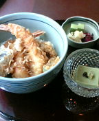 京懐石 美濃吉 横浜ランドマークプラザ店 - お昼の天丼
