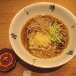 蕎麦 案山子 - 冷やしたぬき蕎麦