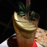 京の町 - モカテルの、フルーツティー。