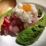 京の町 - アボカド＆刺身