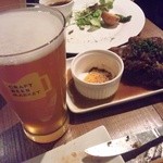 ラム肉のつくねケバブ風