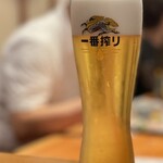 たにあらし - ドリンク写真:キリン一番搾り