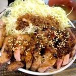 ぼんてん酒場 - 炭火焼豚丼　生姜ダレ