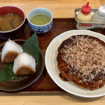 Fukumotoya - お好み焼きランチ（豚玉）（¥880）（税込）