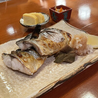 赤坂とゝや魚新 - 鯖の塩焼定食