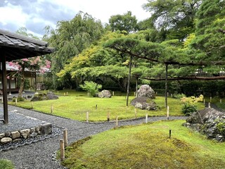 嵯峨野 - 個室の方から見える景色