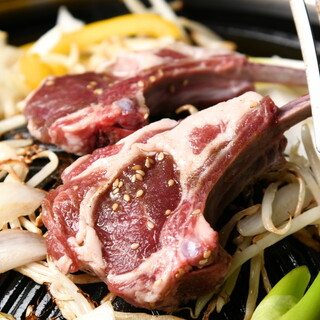 Genghis Khan (Mutton grilled on a hot plate)