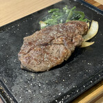 URGEステーキ - お肉十分な量でした