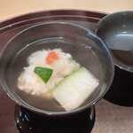 竹久 - ボタン鱧の椀物