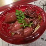 ワイン懐石 銀座 囃shiya - ホタルイカガーリック