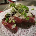 ワイン懐石 銀座 囃shiya - 初鰹たたき