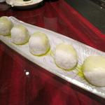 ワイン懐石 銀座 囃shiya - オリーブ大福